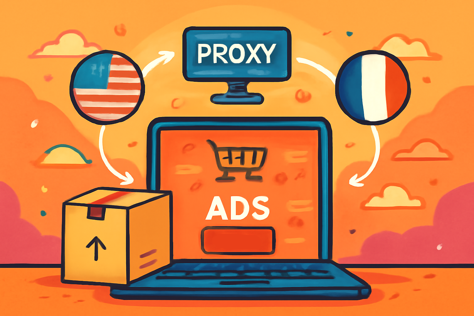 Proxy for E-Commerce Ads helping boost ad performance